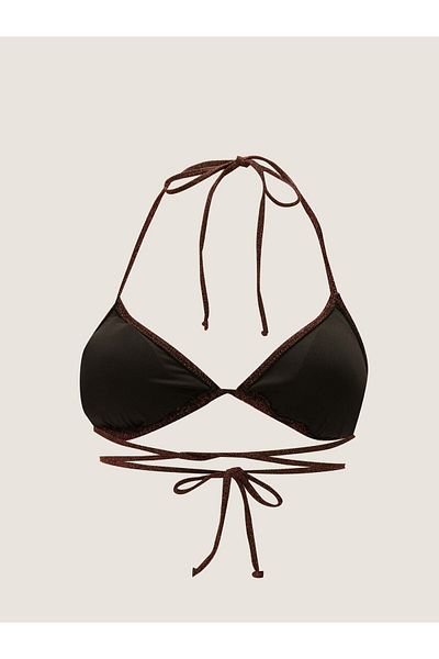 LC Waikiki Damska góra od bikini z paskiem i dekoltem typu halter