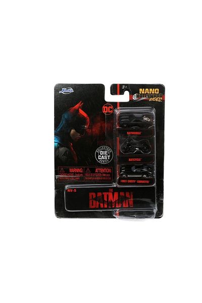 Simba JADA SET 3 VEHICULE NANO BATMAN 4CM