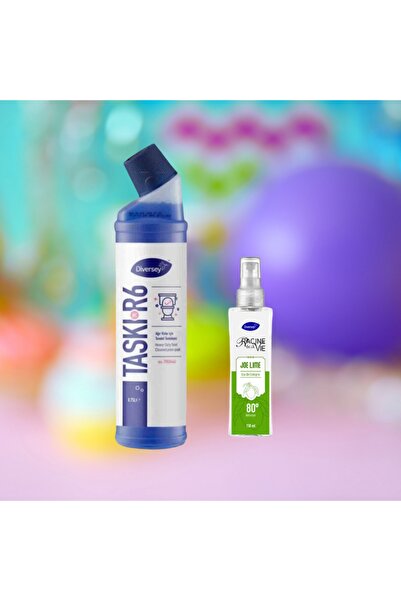 Diversey Taski R6 Wc Ağır Kirler Için Tuvalet Temizleyici 750ml Ve 150ml Spre...