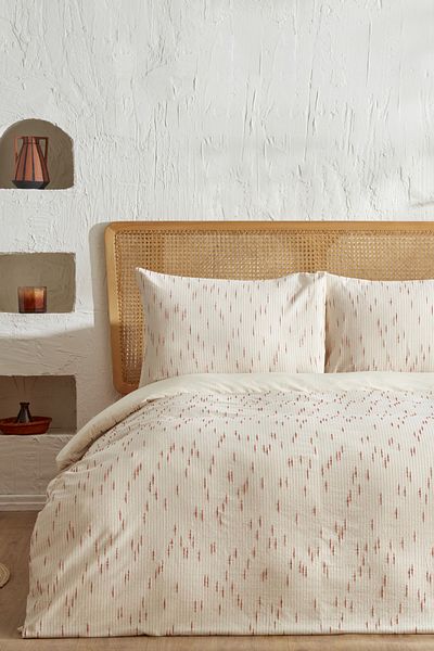 Karaca Home Комплект завивка Lotus 100% памук, теракота