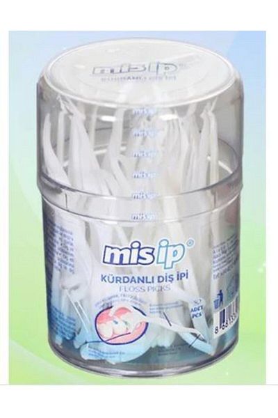 Mis İp Misip Toothpick Dental Floss 32 Pieces 1 Pack