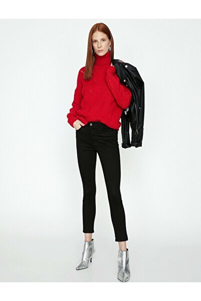 Trn JNS Super Skinny Jeans Παντελόνι Colorfast μαύρο τζιν (ΑΝΤΙΣΤΗΣ)