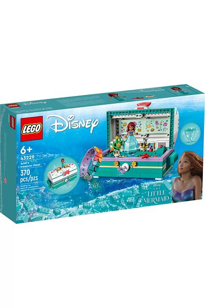 LEGO Disney 43229 Ariel's Treasure Chest (370 Pieces)