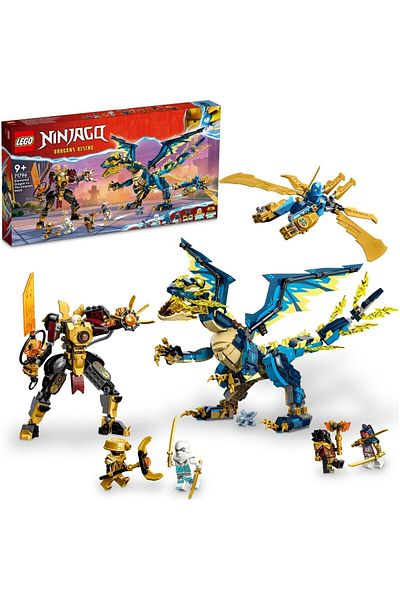 LEGO ®   Ninjago Elemental Dragon Vs the Empress Robot 71796