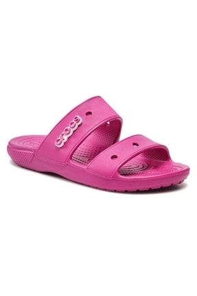 Crocs Classic Sandal Uniseks Terlik 206761 6SV Fuchsia Fun Fiyat Yorumlar Trendyol