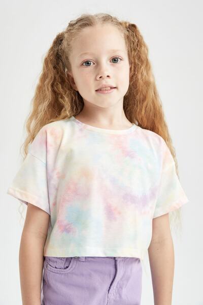 DeFacto Κοντομάνικο μπλουζάκι με κανονική εφαρμογή