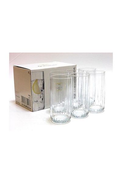 Paşabahçe Leia Water Glass - Set of 6 Water and Soft Drink Glasses