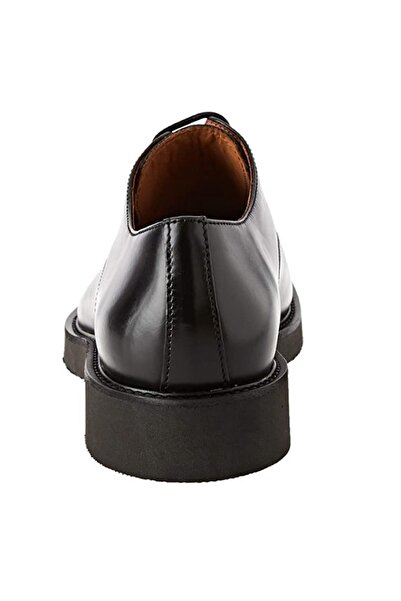 Frau Black Men's Oxford Shoes 73L1 Derby Leather Black