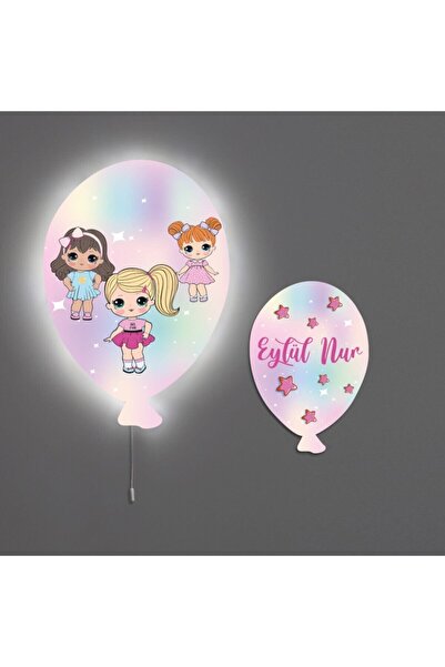 instababyrooms Sevimli Kızlar Şeker Balon Aydınlatma