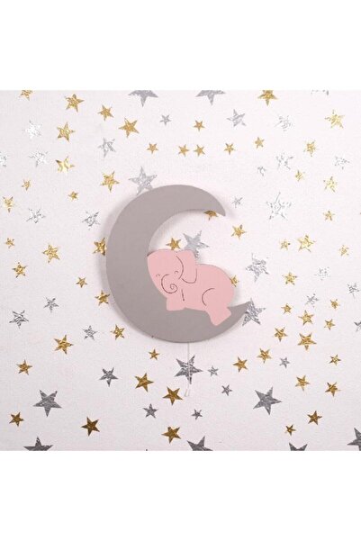 instababyrooms Pembe Uykucu Fil Tasarım Aydınlatma