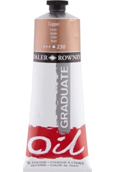 Daler Rowney Graduate Yağlı Boya Grad Oıl 200ml Copper