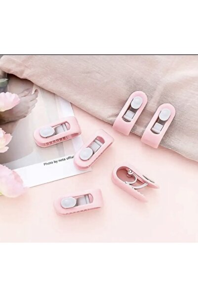 M Mimoza Park 8 قطع من ملاءة اللحاف الخالية من الإبر ومثبت حامل الستارة ومشاب...