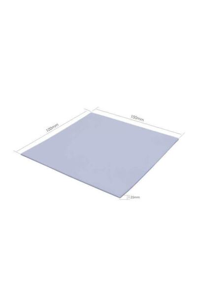 WOZLO 0.5mm*100*100mm Chipset Soğutucu Termal Pad Ped - Gri