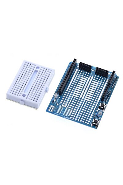 WOZLO Mini Breadbordlu Arduino Uno R3 Proto Shield Kiti