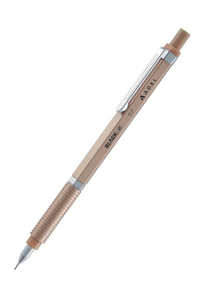 Adel BLAKCLINE 0.7 MECHANICAL TIP PEN - METALLIC YELLOW