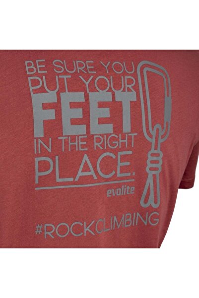 Evolite Rock Climbing T-Shirt [Tile]