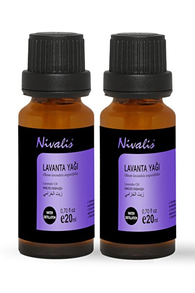 Nivalis زيت اللافندر العطري 2 عبوة - 20 مل