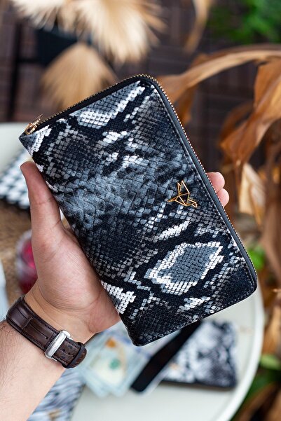 Garbalia Nancy Fermuarlı Bozuk Para Bölmeli Dıştan Fermuar Kilitli Bol Kartlı...