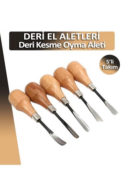 Dopar Leather Cutting Carving Tool Set of 5