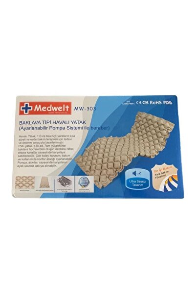 MEDWELT Baklava Tipi Havalı Yatak Mw-303