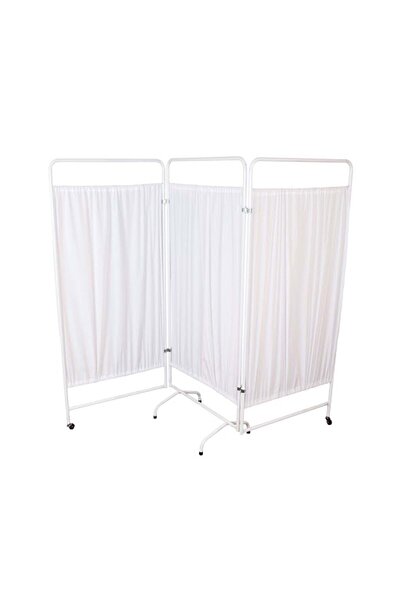 Genel Markalar Muayene Paravanı 3 Katlı Paravan Metal Paravan Katlanabilir Prvn