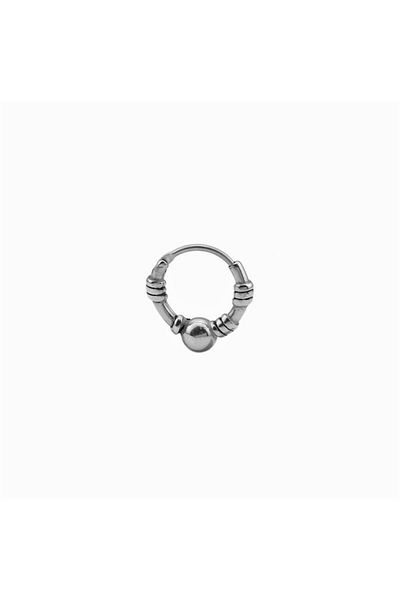 Viking Vintage Stainless & Tarnish Gothic 316L Steel Unisex Earrings with Bead Accessories