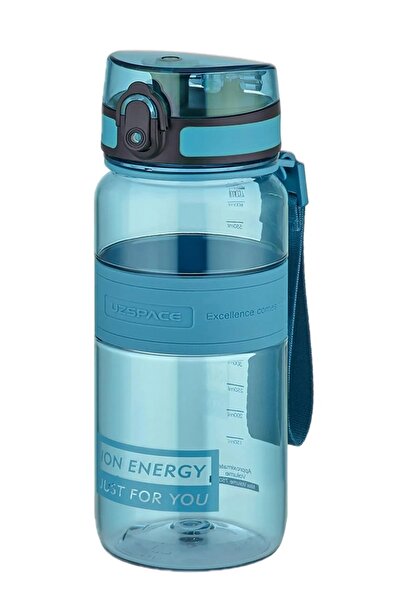 Uzspace 650ml Standard Size Silicone Body Tritan Water Bottle