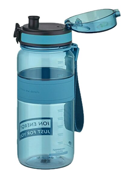 Uzspace 650ml Standard Size Silicone Body Tritan Water Bottle