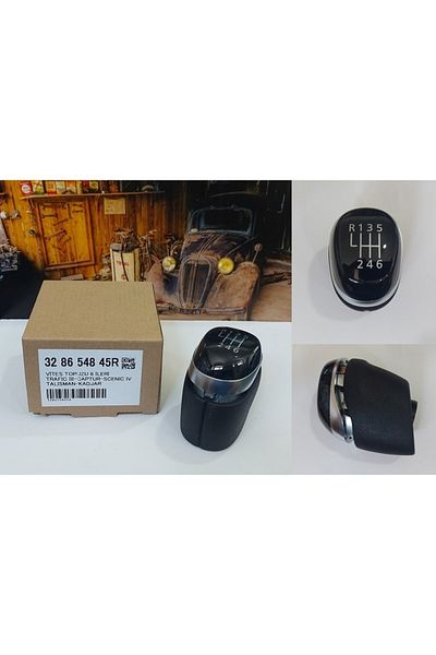 OEM Gear Knob (6 Forward) 328654845 R Trafic-Iii Captur Scenic-Iv Talisman Kadjar 328654845 R Gold