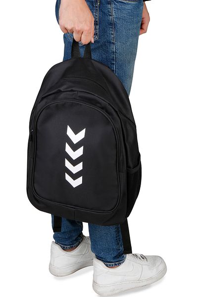hummel Hml Davido Back Pack Unisex Backpack 980270-2001 Black