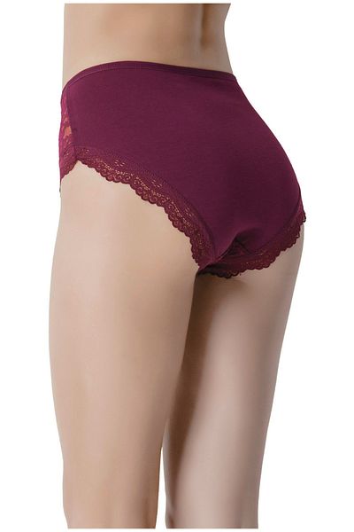 Miss Blue Moon Chiloți Bato cu talie înaltă Lez Lace 4 piese 5100