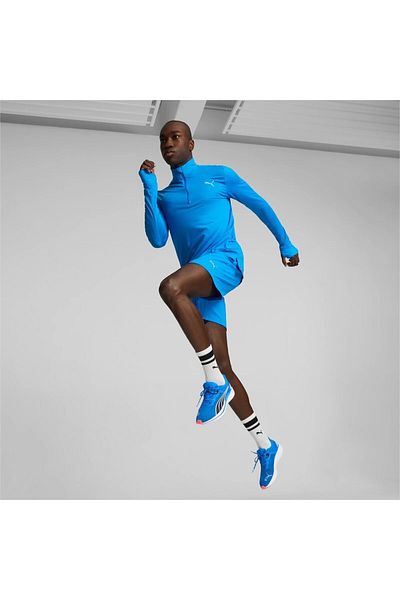 Puma RUN FAVORITE 1/4 ZIP M Μπλε ανδρική φόρμα
