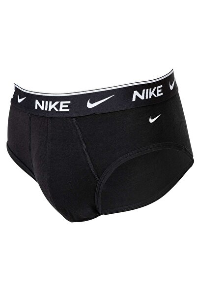 Nike Herren Slips, 3er Pack - Briefs, Logobund, Cotton Stretch