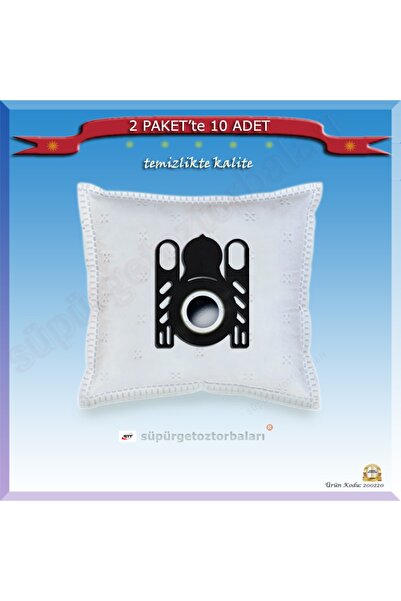 STT Σακούλα σκόνης για ηλεκτρική σκούπα Grundıg Vcc 9450 10 τεμάχια σε 2 συσκ...