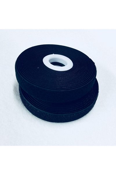 Kotex Black Velcro Tape 3 Meters Velcro Tape (American Zipper) 2 Cm Wide 3