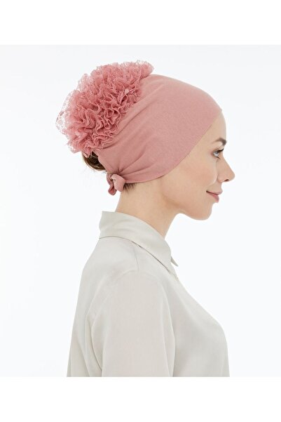 LAVENDER بونيه كشكش مخيط