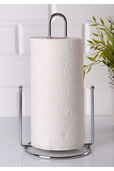 Akkoyunlu home Стоманен самостоятелен вертикален държач за хартиени кърпи, ве...
