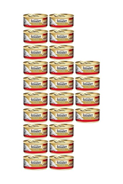 Purina Gourmet Gold Sığır Etli Kıyılmış Kedi Konservesi 85 Gr X24