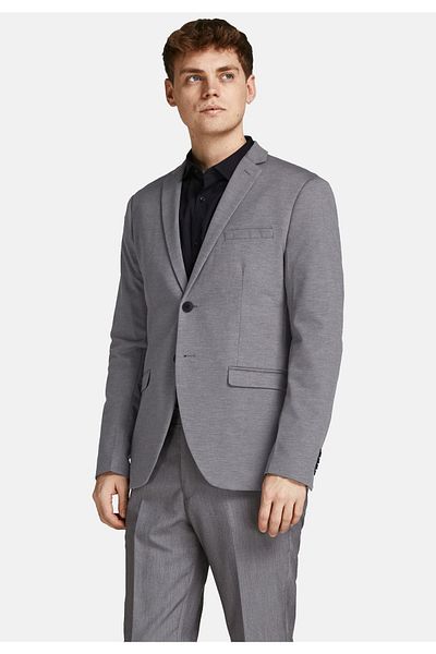 Jack & Jones Anzugjacke FRANCO Blazer in Super-Slim mit fallendem Revers, Taschen und zwei Knöpfen