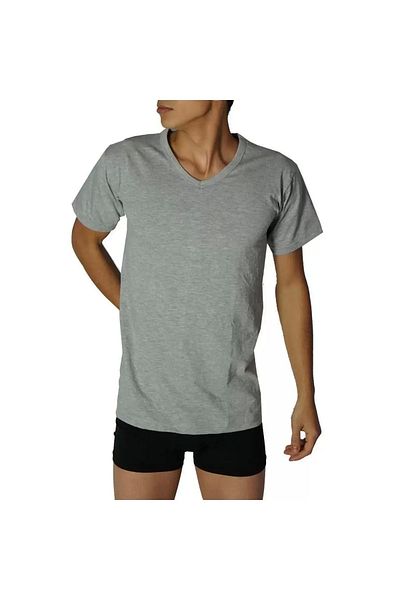 Anıt Men's Ribbed V-Neck Undershirt Pack of 3 100% cotton