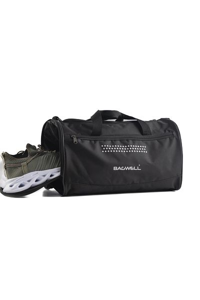 BAGWELL Geantă Sport de călătorie și fitness cu compartiment pentru încălțăminte