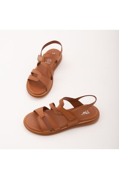 Tamer Tanca Women's Genuine Leather Flat Sandals 878 40 Byn Sndtl Y22