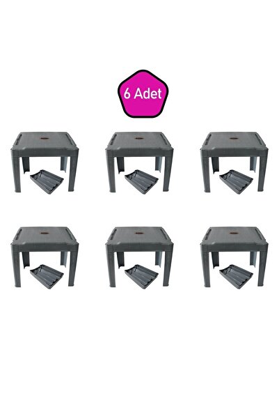 Yelkon Pazarlama Plastik Ayakları Çıkmalı Yer Kaplamayan Kuran Rahlesi 6 Adet