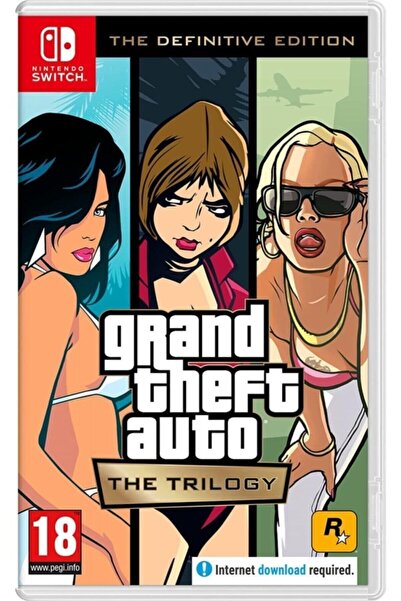 Rockstar Gta The Trilogy The Definitive Edition Nintendo Switch Oyun