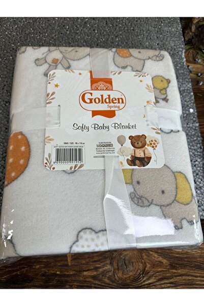 Golden Sevimli Zoo Ince Pelüş Bebek Battaniye 0-3 Yaş