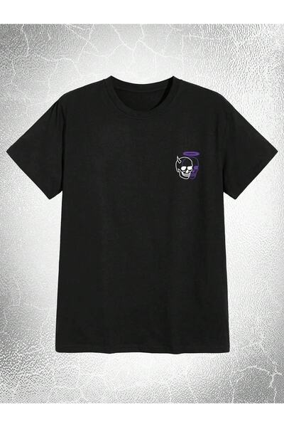 Jose Clothing ΚΟΝΤΟΜΑΝΙΚΙ ΜΠΛΟΥΖΑ UNISEX ΜΑΥΡΟ ΕΚΠΤΩΜΕΝΟ OVERSIZE