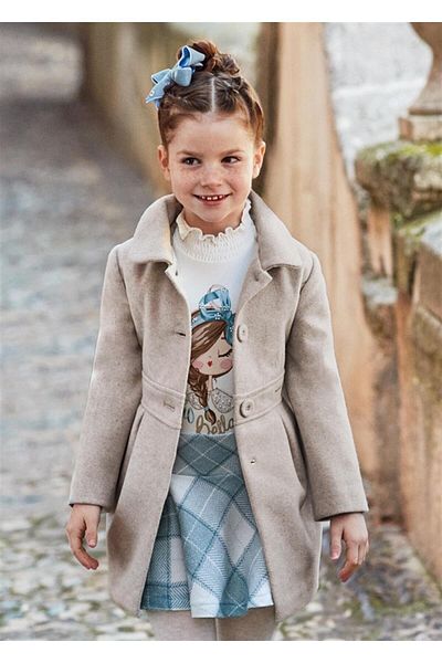 Mayoral white clearance coat