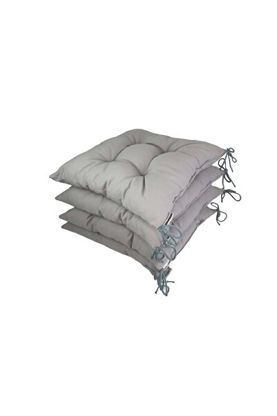 Romans Pernă pentru scaun 40x40 cm - Set de 4 gri