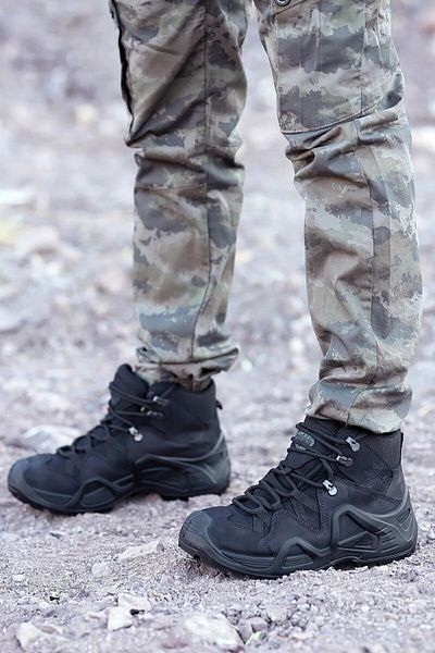 Scooter Tactical Boot Leather 100% Αδιάβροχο