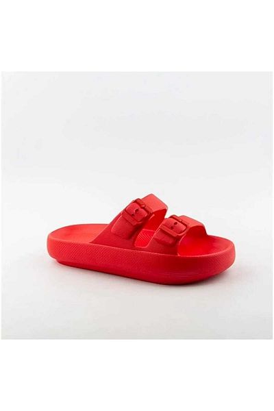 AkınalBella Akınal Bella Akınalbella Women's Double Buckle Summer Slippers E282.Z.000.08